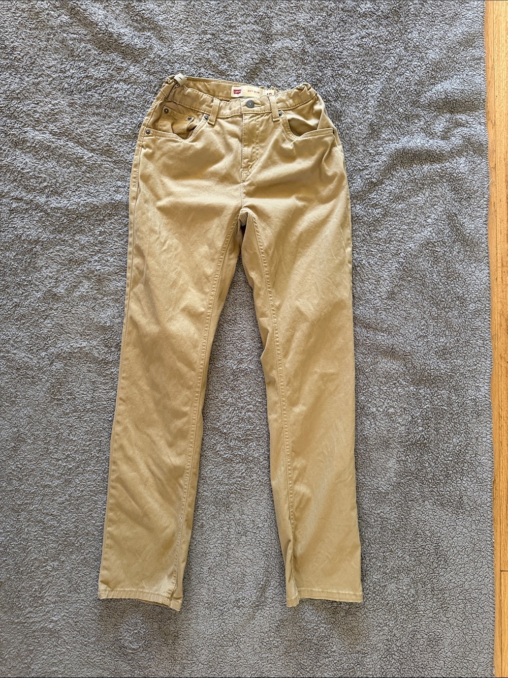 Levi's Khaki Chino Pants for Kids - Classic Tan